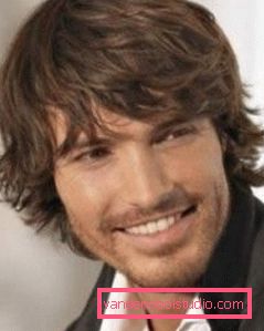 Taglio di capelli maschile elegante per capelli lunghi Ritagli di capelli eleganti da uomo 2019
