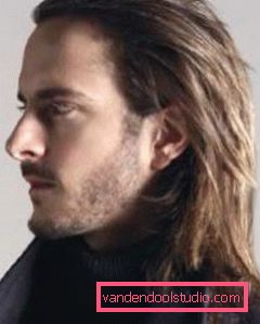 Taglio di capelli maschile elegante per capelli lunghi Ritagli di capelli eleganti da uomo 2019