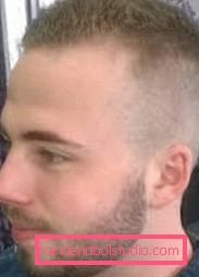 Elegante scatola da taglio di capelli maschile Ritagli di capelli eleganti da uomo 2019