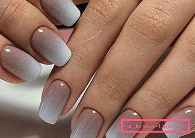 Elegante manicure grigio 2019-2020