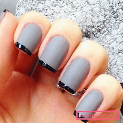 Elegante manicure grigio 2019-2020
