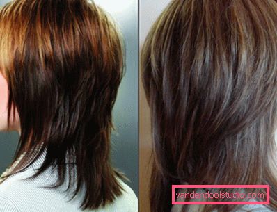debutto sul taglio di capelli Debutto haircut su capelli medi e corti