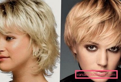 debutto sul taglio di capelli Debutto haircut su capelli medi e corti