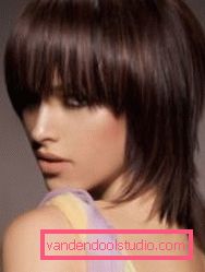 debutto sul taglio di capelli Debutto haircut su capelli medi e corti