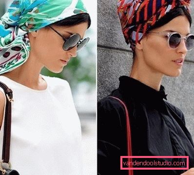 foulard sciarpa per la testa