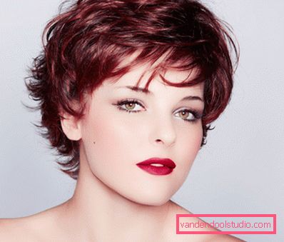 Haircut Caprice per capelli corti - foto