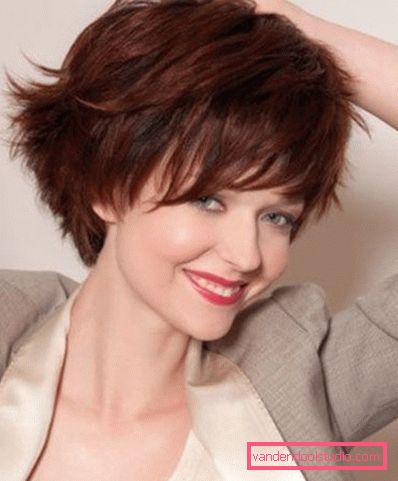Haircut Caprice per capelli corti - foto