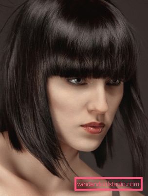 Taglio di capelli con frangia - 50 idee acconciatura