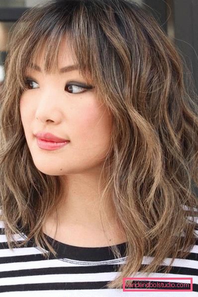 Taglio di capelli con frangia - 50 idee acconciatura