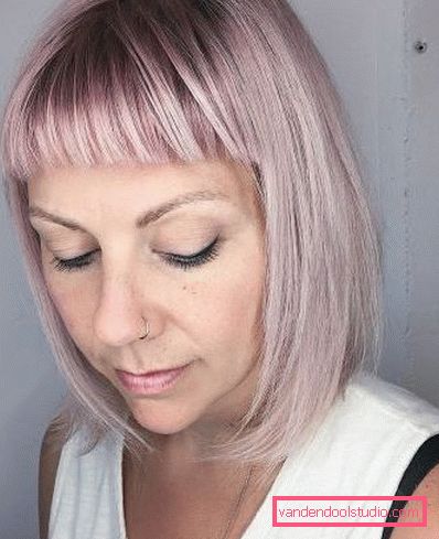 Taglio di capelli con frangia - 50 idee acconciatura
