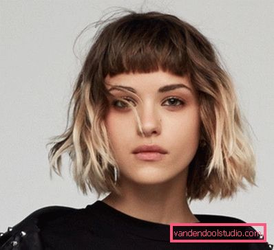 Taglio di capelli con frangia - 50 idee acconciatura