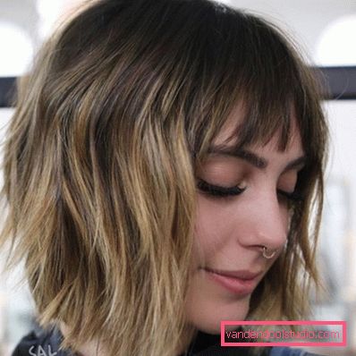 Taglio di capelli con frangia - 50 idee acconciatura