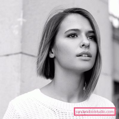 Taglio di capelli di Lyubov Aksenova - foto dell'acconciatura