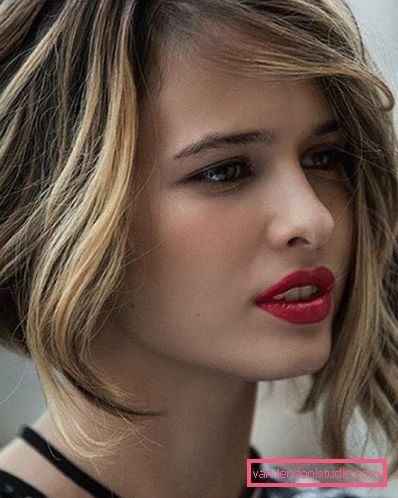 Taglio di capelli di Lyubov Aksenova - foto dell'acconciatura