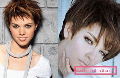 Taglio di capelli Pixie