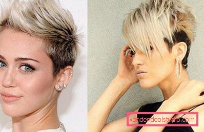Taglio di capelli Pixie