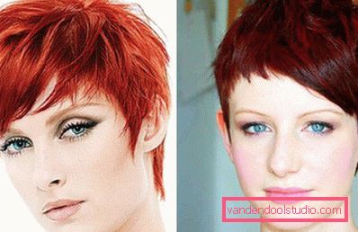 Taglio di capelli Pixie