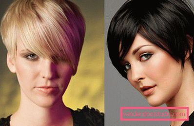 Taglio di capelli Pixie