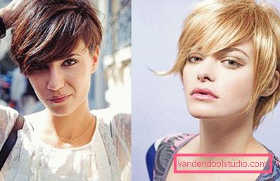 Taglio di capelli Pixie