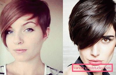 Taglio di capelli Pixie