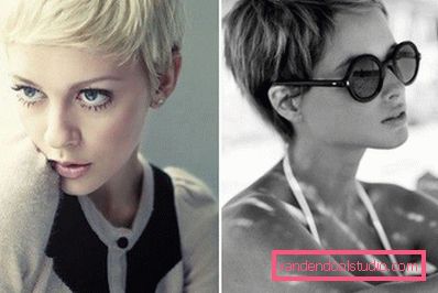 Taglio di capelli Pixie