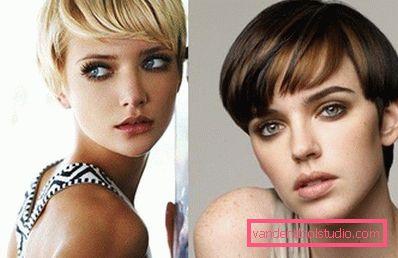 Taglio di capelli Pixie