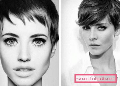 Taglio di capelli Pixie