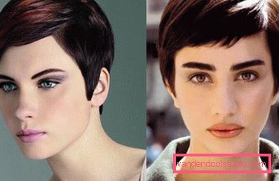 Taglio di capelli Pixie