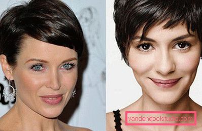 Taglio di capelli Pixie