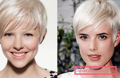 Taglio di capelli Pixie