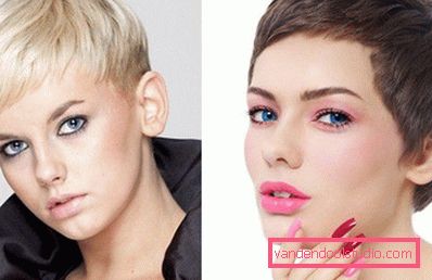 Taglio di capelli Pixie