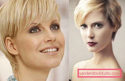 Taglio di capelli Pixie