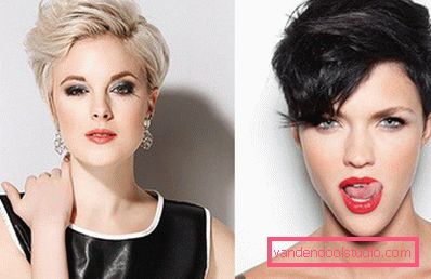 Taglio di capelli Pixie