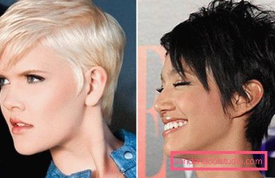 Taglio di capelli Pixie
