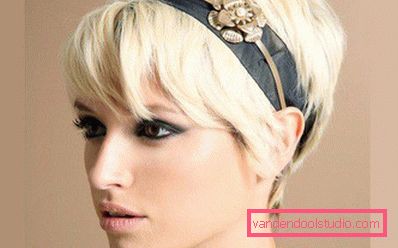 Taglio di capelli Pixie