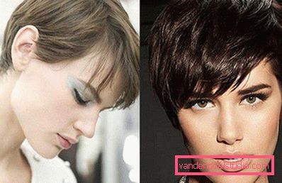 Taglio di capelli Pixie