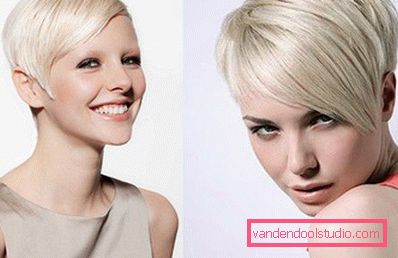 Taglio di capelli Pixie