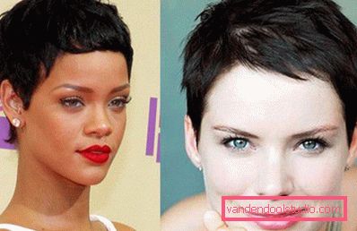 Taglio di capelli Pixie