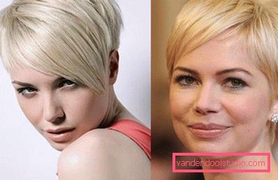 Taglio di capelli Pixie
