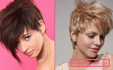 Taglio di capelli Pixie
