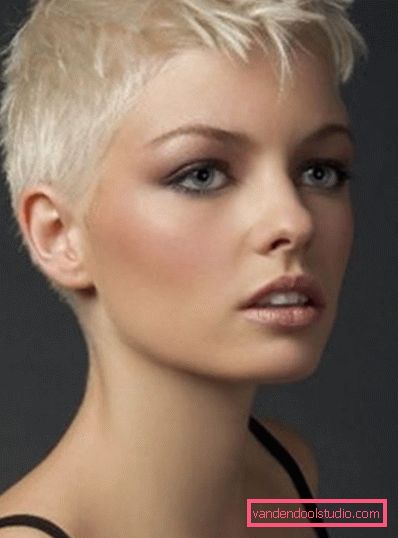 Haircut Pixie per capelli corti 2018 - 2019 - foto da tutti i lati
