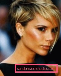 Il taglio di capelli di Victoria Beckham - diverse acconciature da star