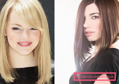Tagli di capelli a faccia tonda