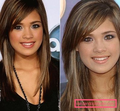Tagli di capelli a faccia tonda