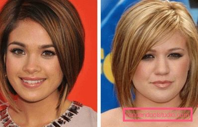 Tagli di capelli a faccia tonda