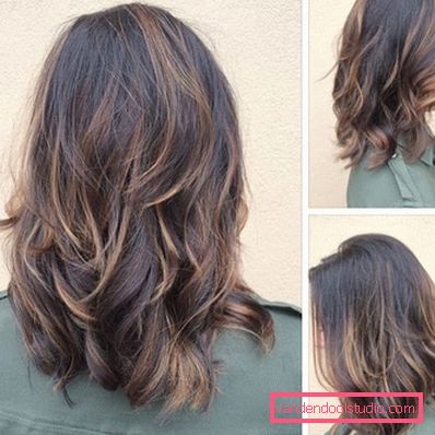 taglio di capelli per capelli medi Scala di tagli di capelli per capelli medi con frangia e senza