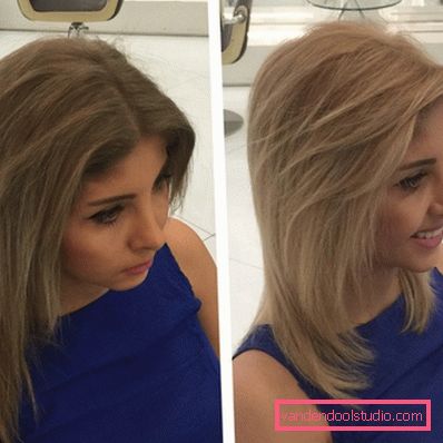 taglio di capelli per capelli medi Scala di tagli di capelli per capelli medi con frangia e senza