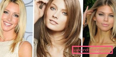 taglio di capelli per capelli medi Scala di tagli di capelli per capelli medi con frangia e senza
