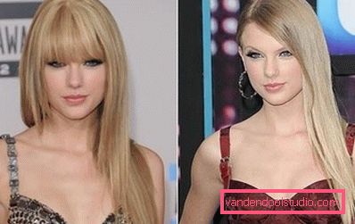 due immagini di Taylor Swift due immagini di Taylor Swift