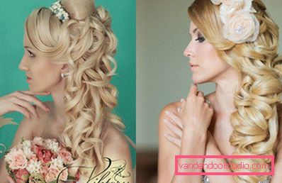 Acconciature da sposa per capelli lunghi - 250 foto reali